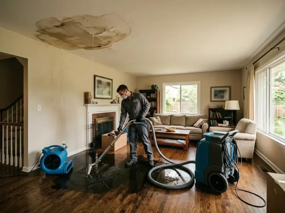 attic-pipe-burst-ceiling-drip-008 — frequently asked questions, Water Damage Restoration & Carpet Care in Williamston, MI